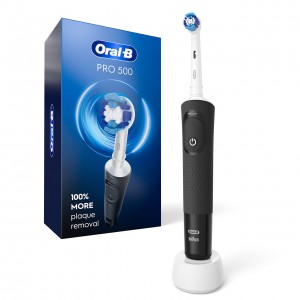 Oral-B Pro 500 Series Pro sorozat Fehér Fekete | HU_OB92548