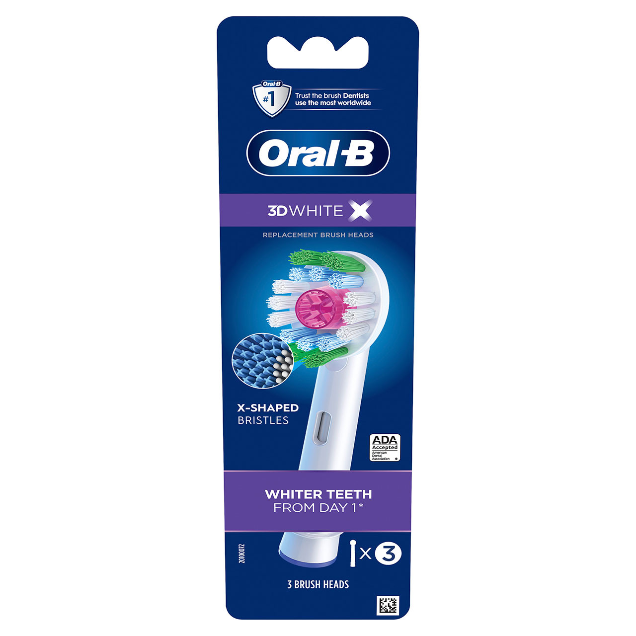 Oral-B 3D White Electric Toothbrush Egyebek Brush Heads Fehér | HU_OB43794