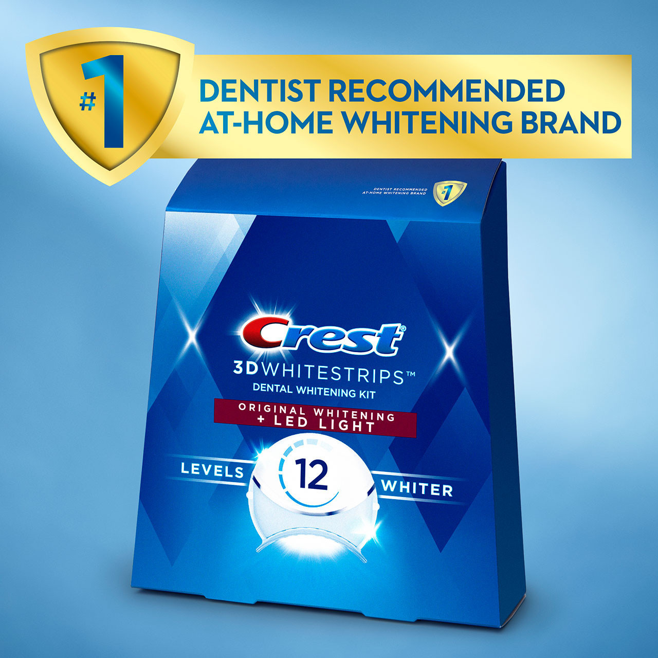 Oral-B Crest 3DWhitestrips Original Plus LED Kiegészítők Világos | HU_OB34789