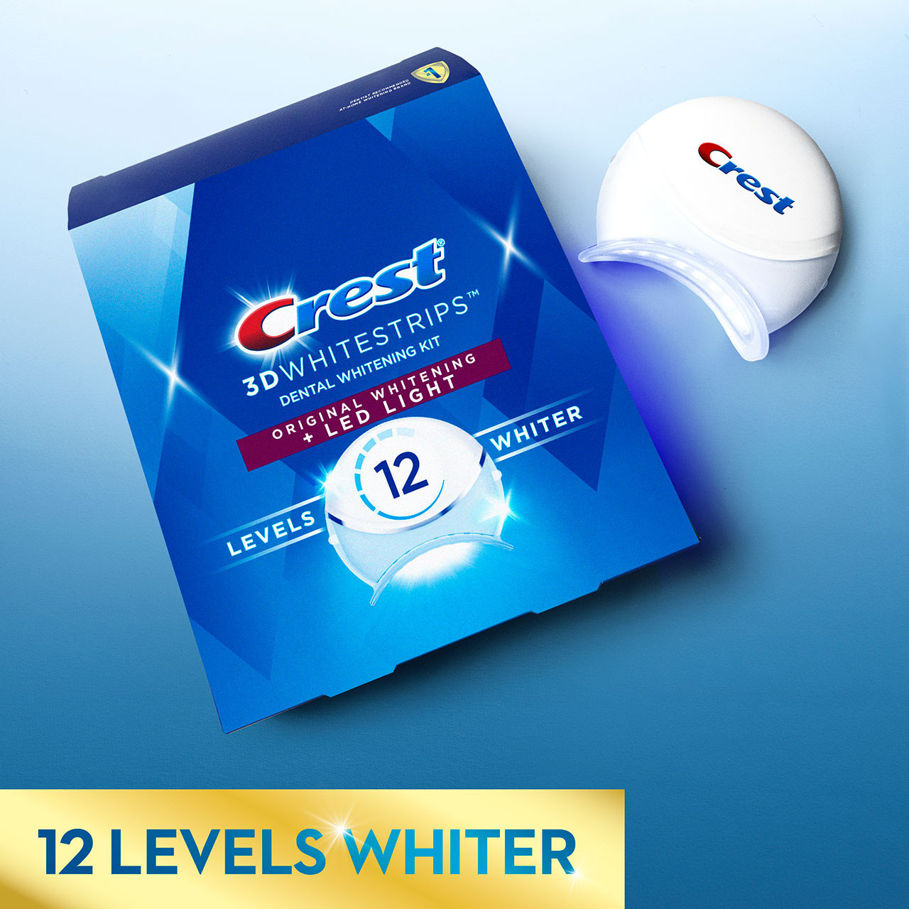 Oral-B Crest 3DWhitestrips Original Plus LED Kiegészítők Világos | HU_OB34789