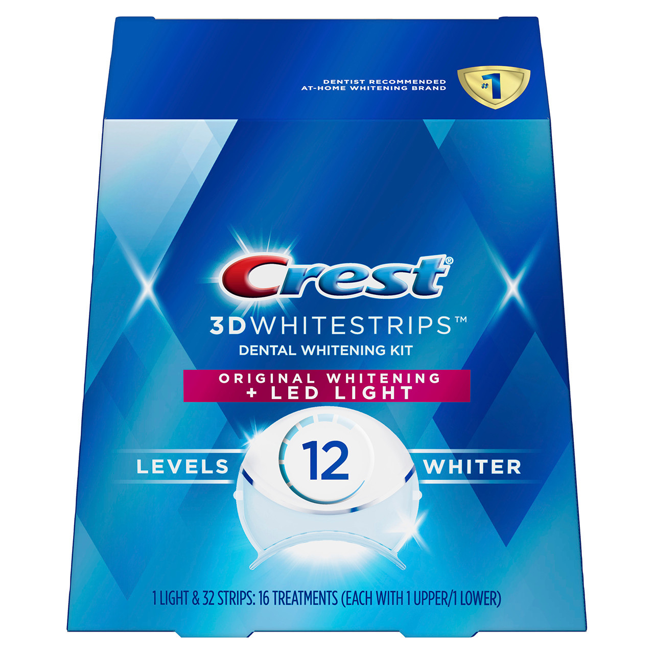 Oral-B Crest 3DWhitestrips Original Plus LED Kiegészítők Világos | HU_OB34789