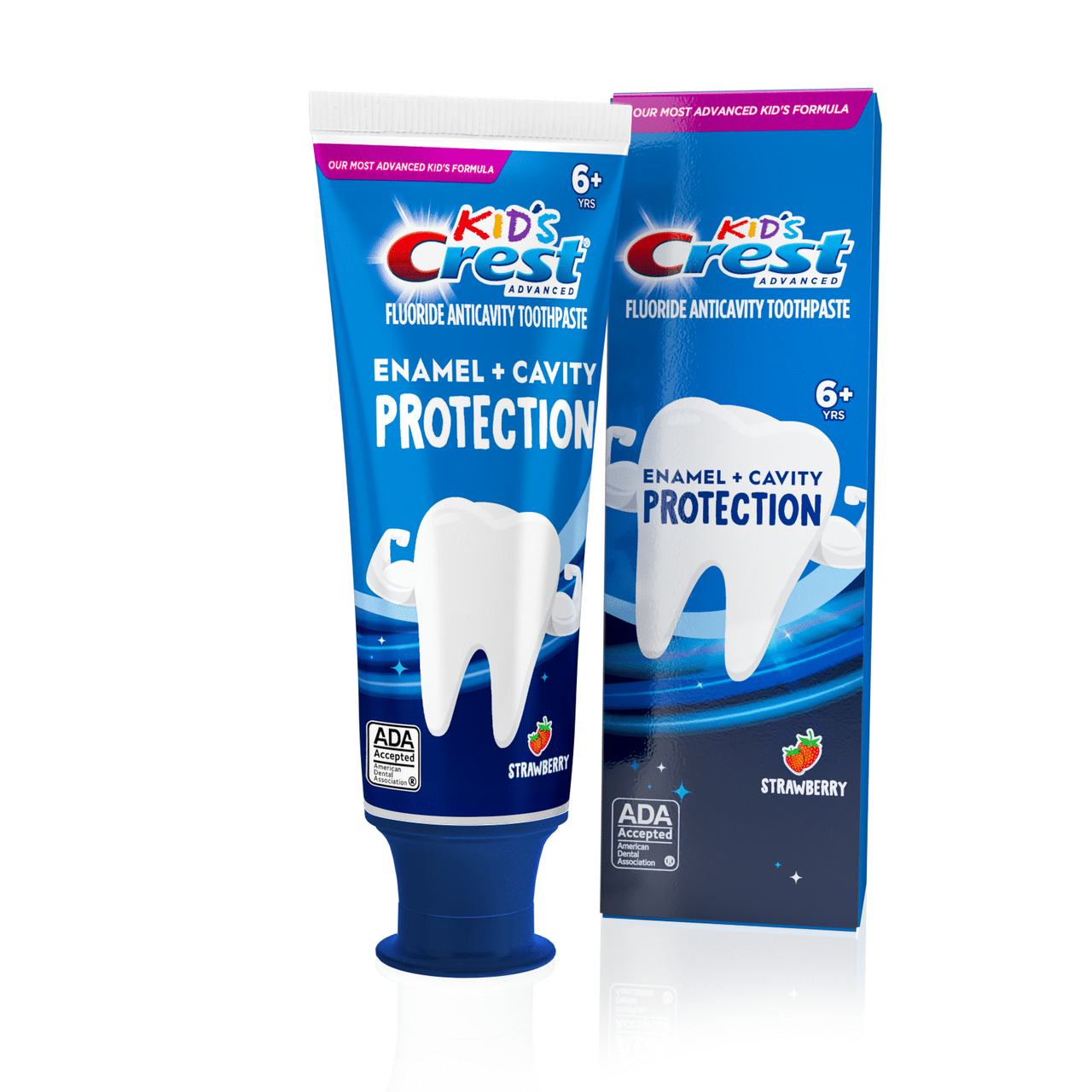 Oral-B Crest Enamel + Cavity Protection Csere kefefejek Kék | HU_OB72250