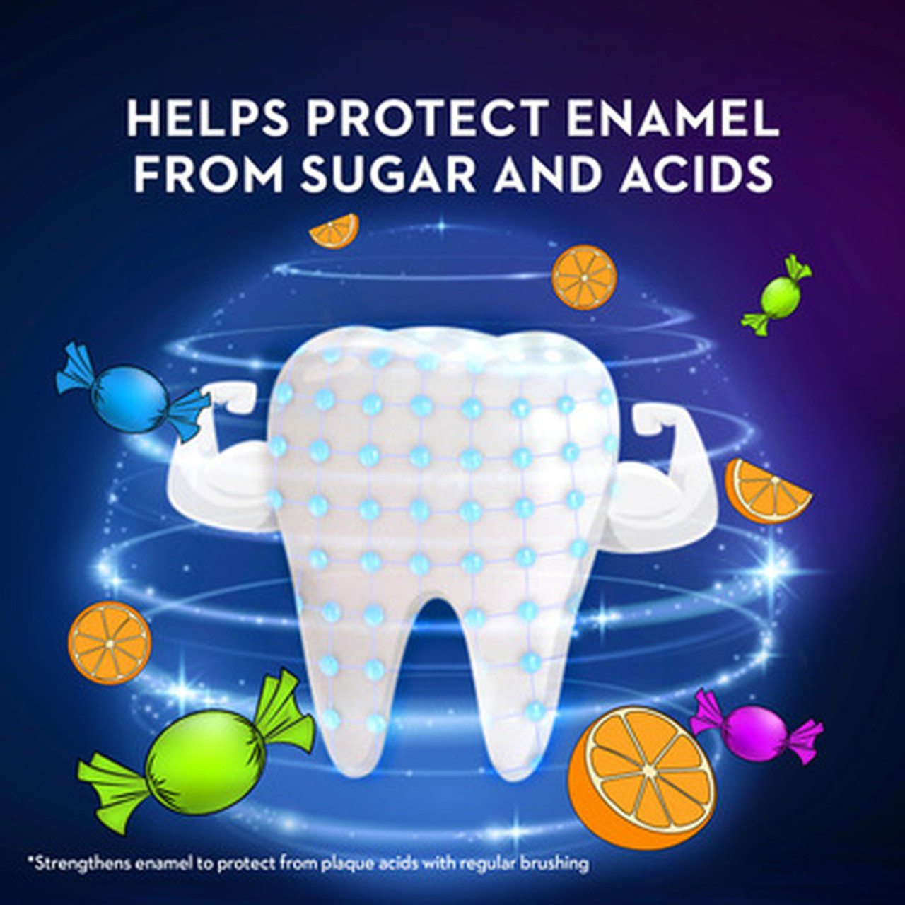 Oral-B Crest Enamel + Cavity Protection Csere kefefejek Kék | HU_OB72250