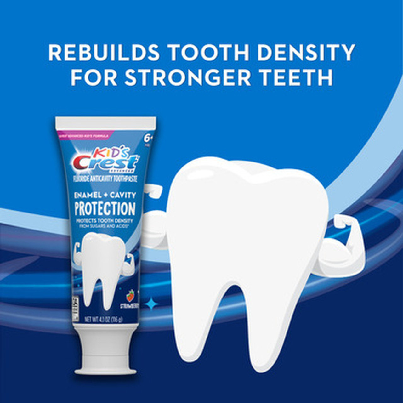 Oral-B Crest Enamel + Cavity Protection Csere kefefejek Kék | HU_OB72250