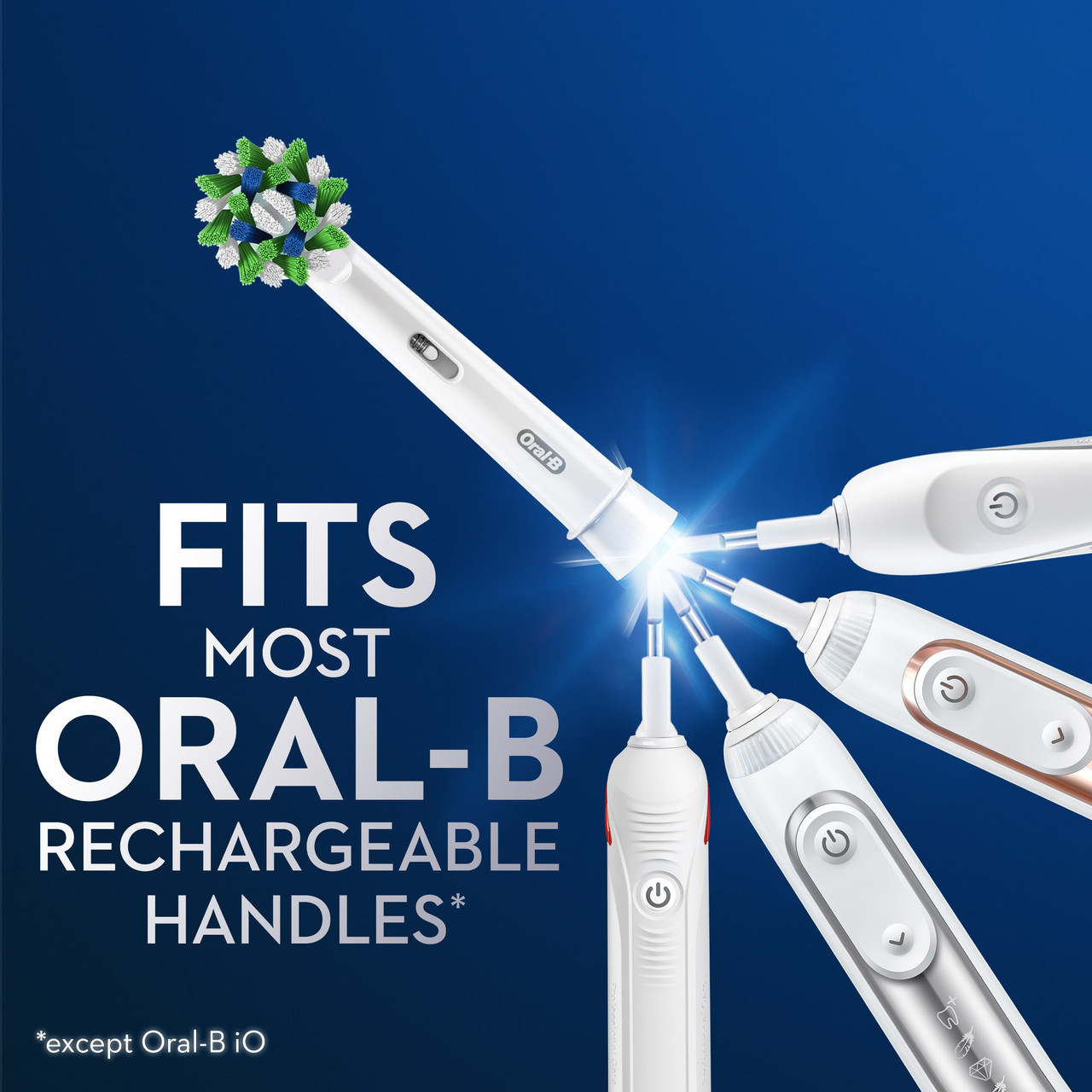 Oral-B CrossAction X-Filament Egyebek Brush Heads Fehér | HU_OB71736