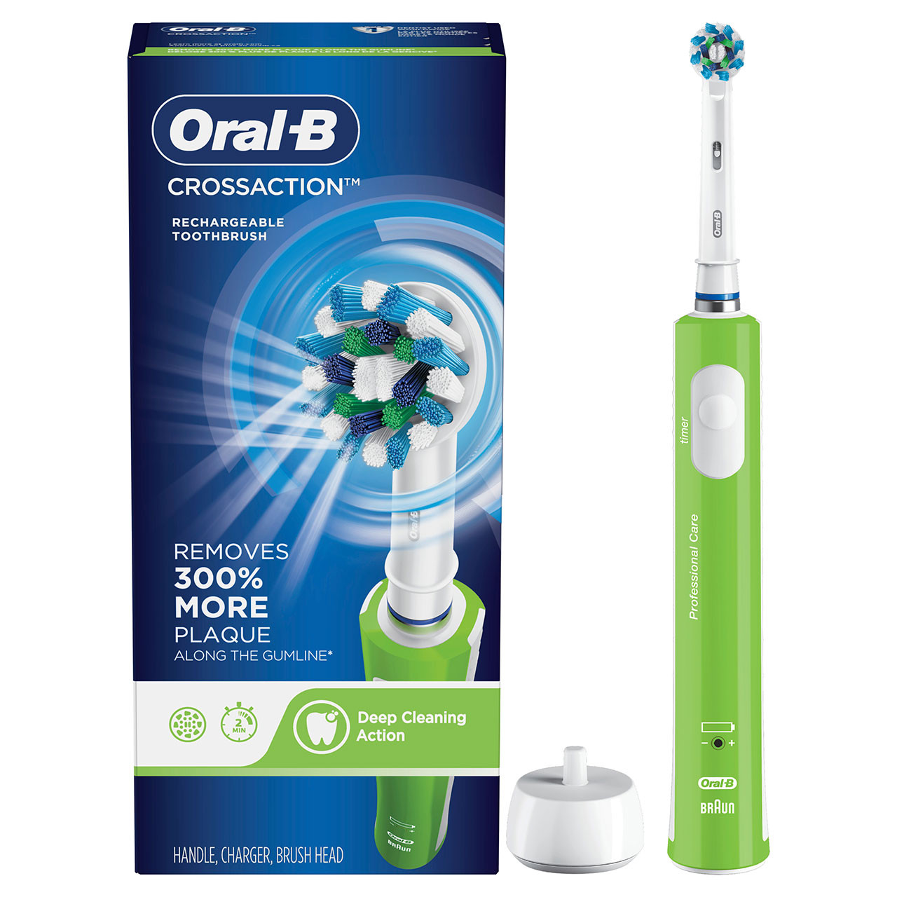 Oral-B Cross Action Pro sorozat Zöld | HU_OB69873