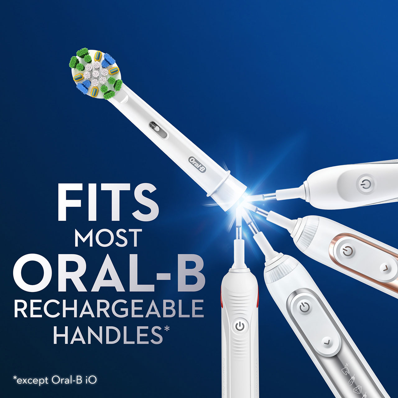 Oral-B FlossAction X-Filament Egyebek Brush Heads Fehér | HU_OB48585