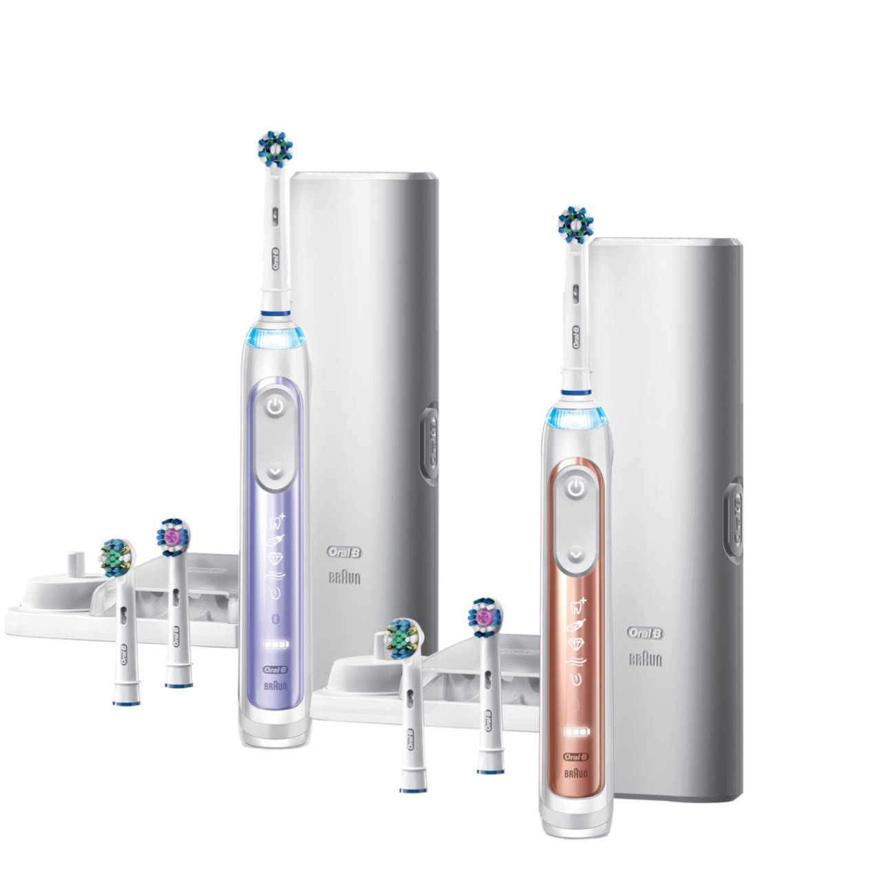 Oral-B Genius 7500 Rechargeable Genius sorozat Lila Rózsaszín Arany | HU_OB66886