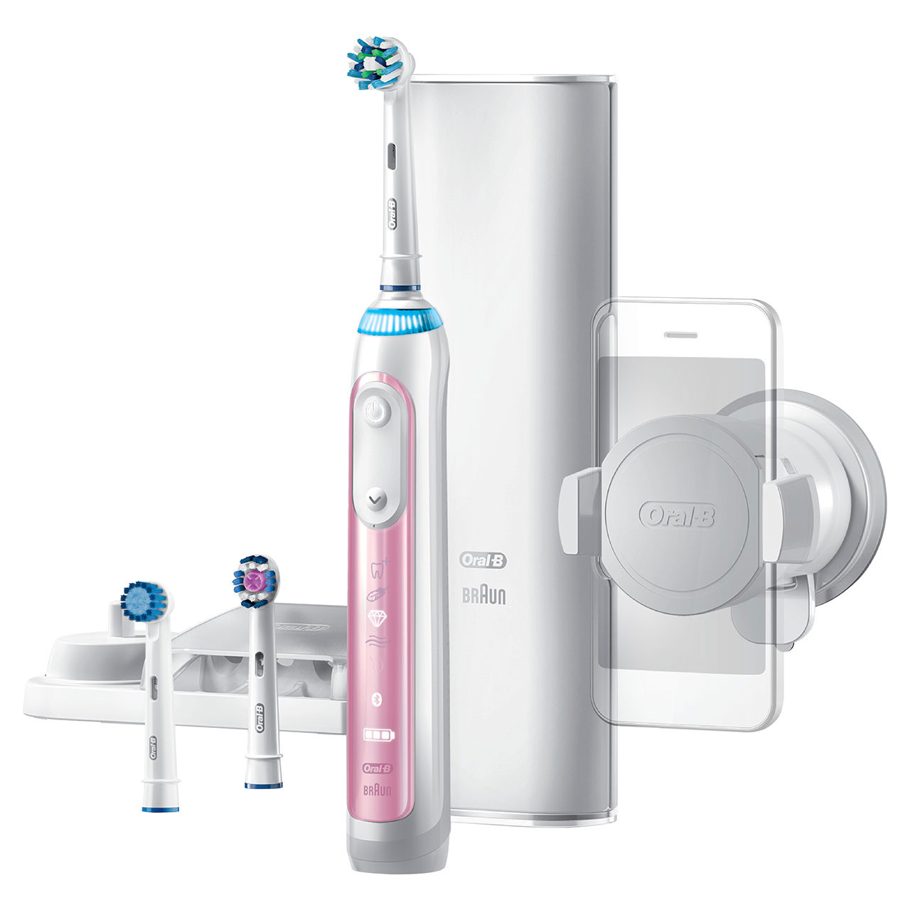 Oral-B Genius 8000 Rechargeable Genius sorozat Rózsaszín | HU_OB54524