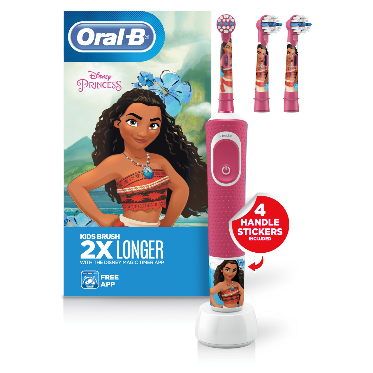 Oral-B Kids Princess Moana Csomagok Piros | HU_OB40660