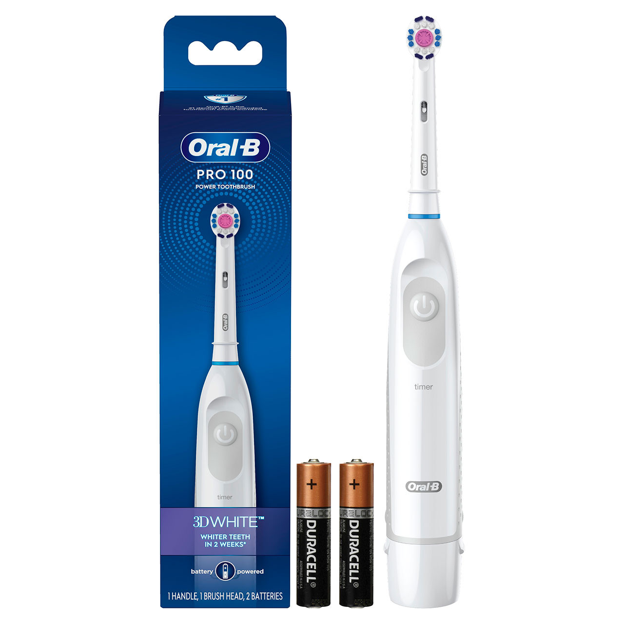 Oral-B Pro 100 3d Pro sorozat Fehér | HU_OB94846