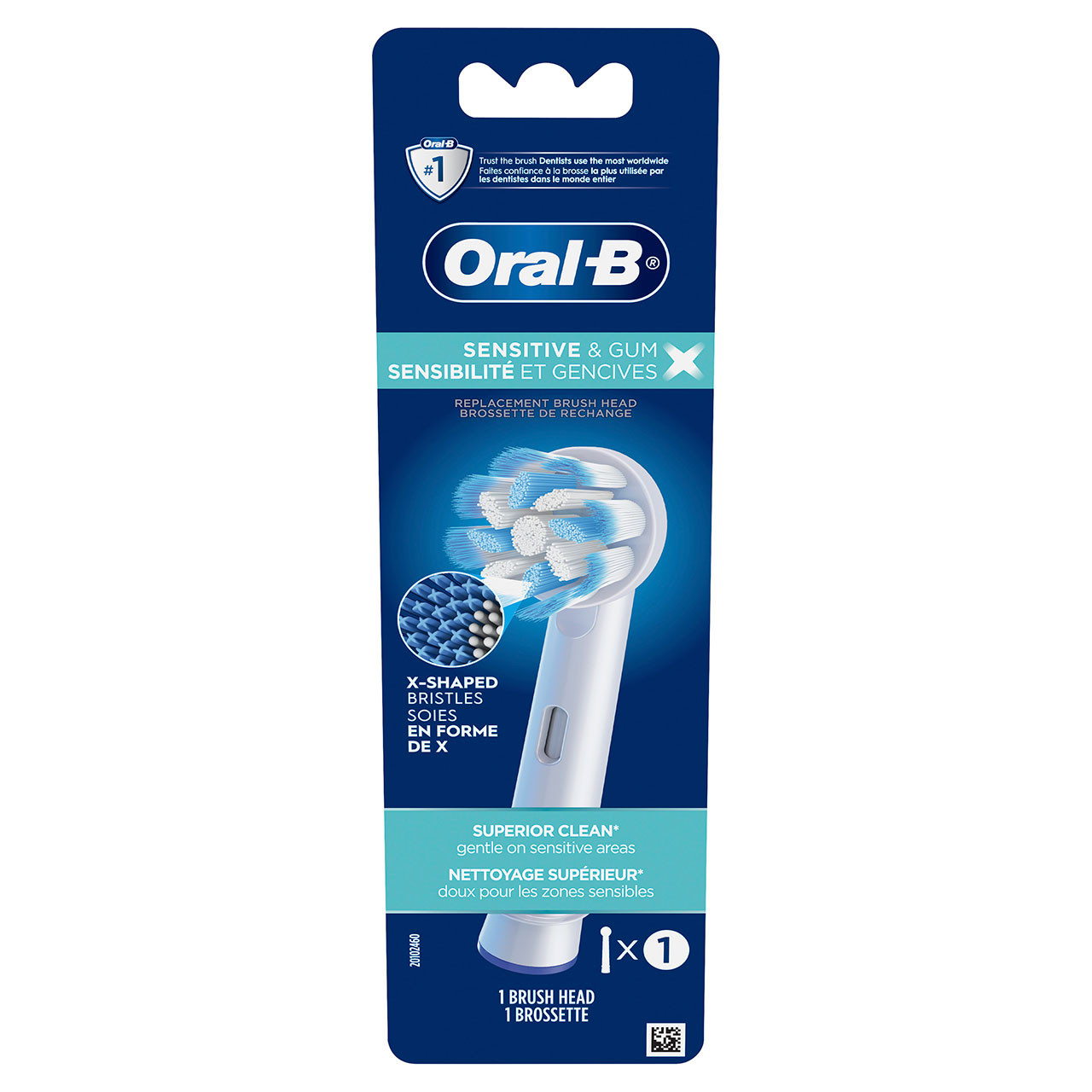 Oral-B Sensitive & Gum X X-Filament Egyebek Brush Heads Fehér | HU_OB39942