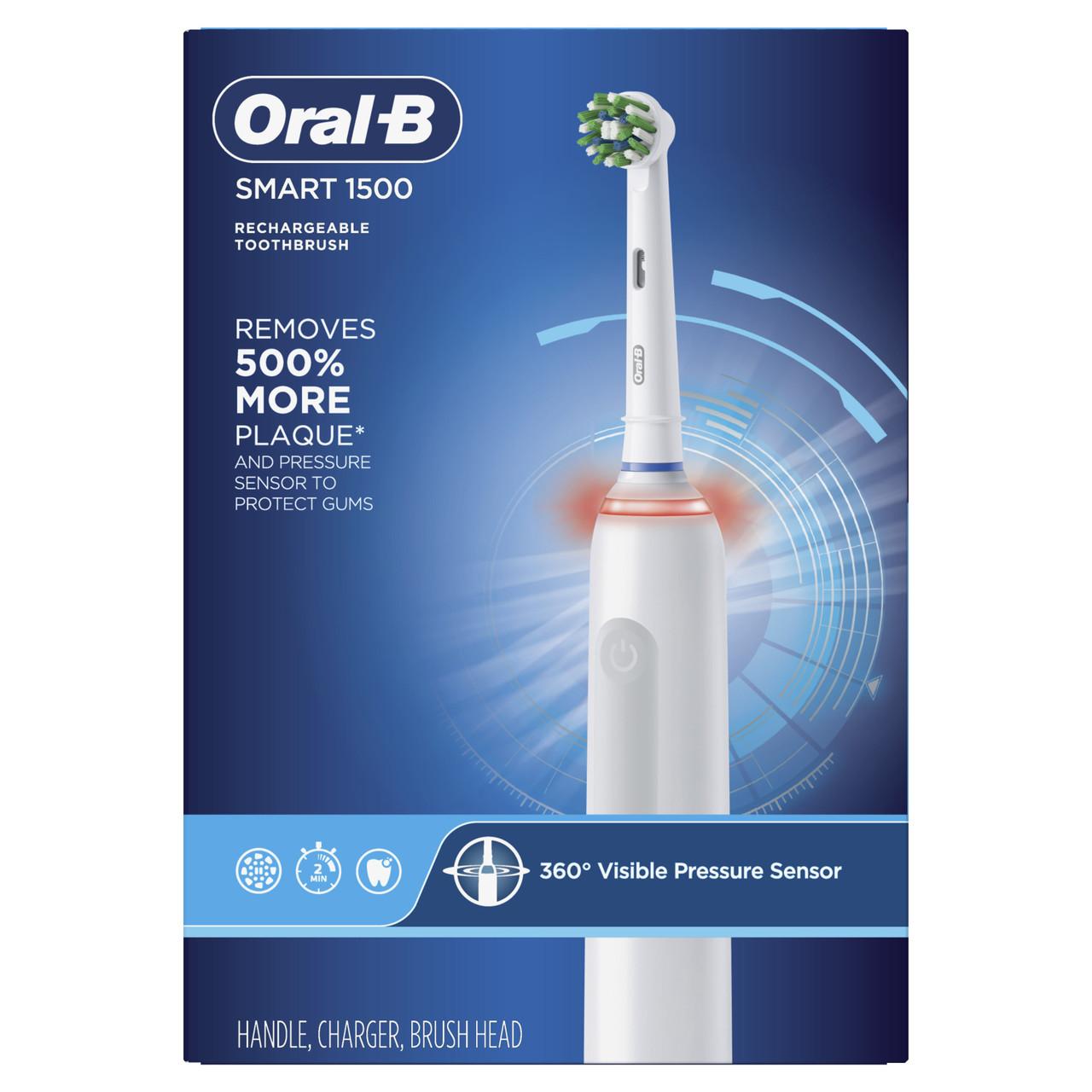 Oral-B Smart 1500 Power Rechargeable Intelligens sorozat Fehér | HU_OB39224