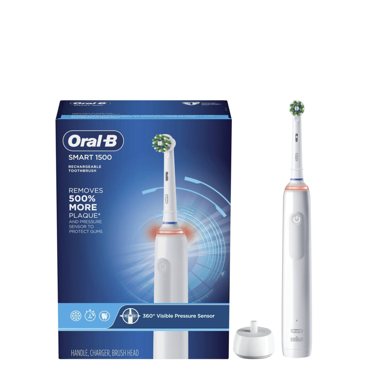 Oral-B Smart 1500 Power Rechargeable Intelligens sorozat Fehér | HU_OB39224