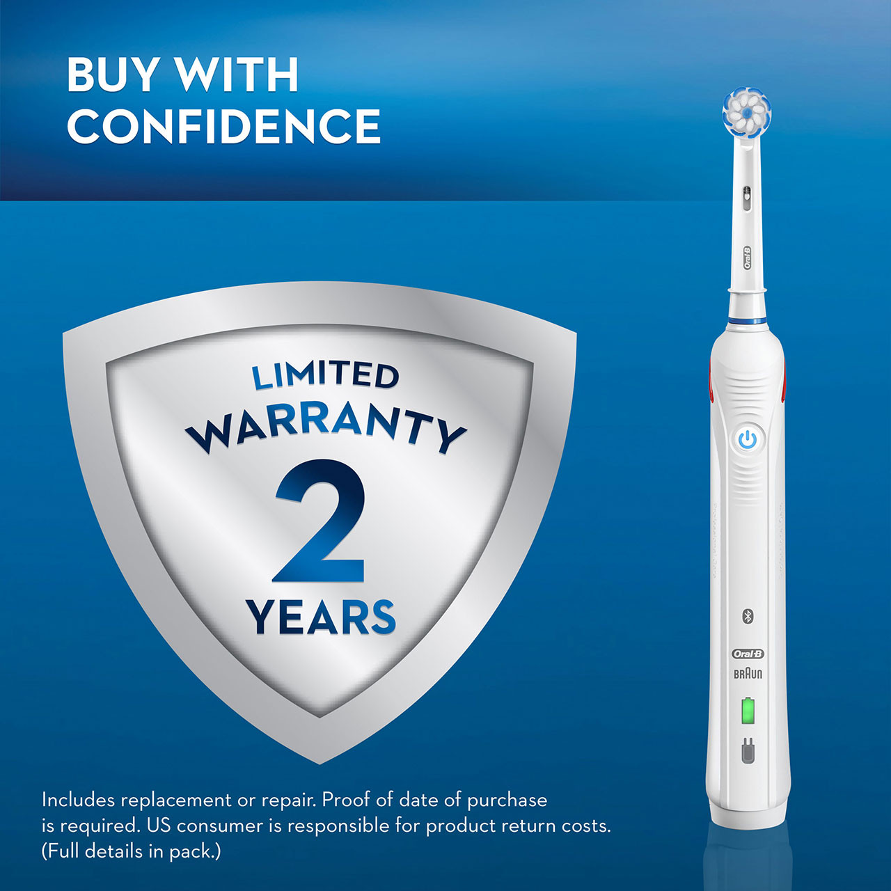 Oral-B Smart 4000 Rechargeable Intelligens sorozat Fehér | HU_OB40968