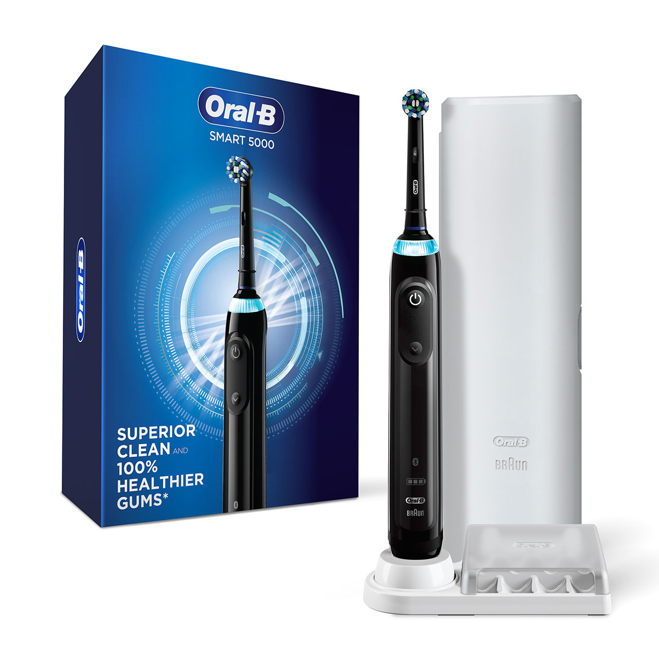 Oral-B Smart 5000 with Bluetooth Intelligens sorozat Fekete | HU_OB29952