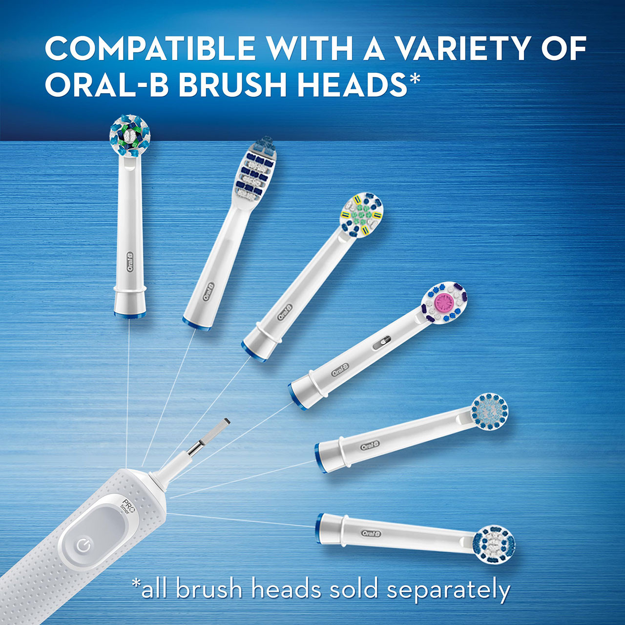 Oral-B Vitality Floss Action Pro sorozat Fehér | HU_OB23638