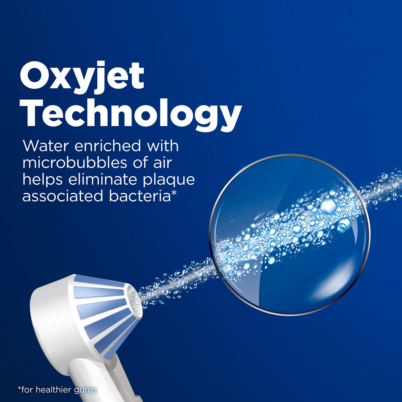 Oral-B Water Flosser Advanced Countertop Irrigator Kiegészítők Fehér | HU_OB14818