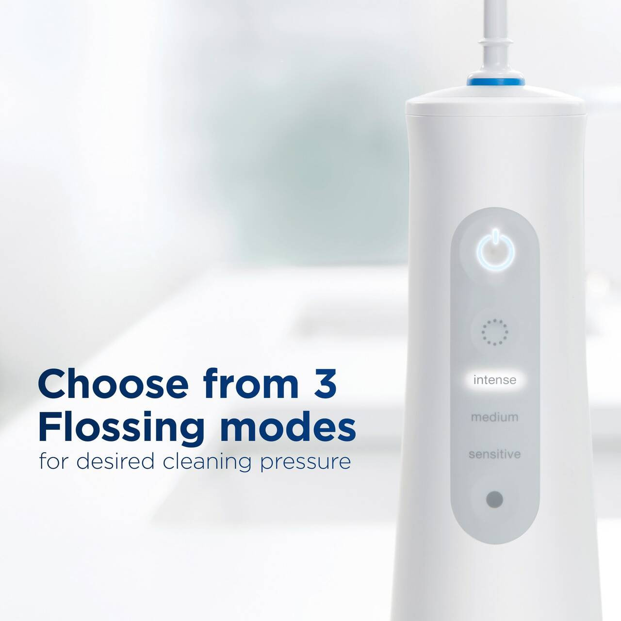 Oral-B Water Flosser Advanced, Portable Oral Irrigator Handle Kiegészítők Fehér | HU_OB84425