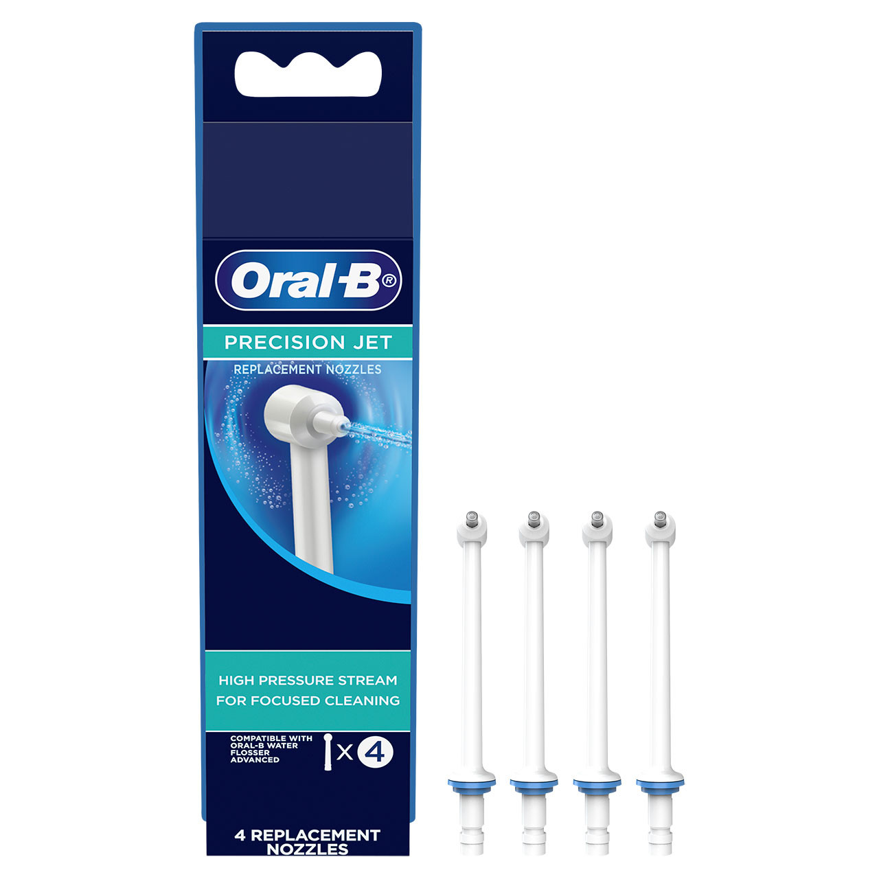 Oral-B Water Flosser Advanced Precision Jet Nozzle Kiegészítők Fehér | HU_OB75626