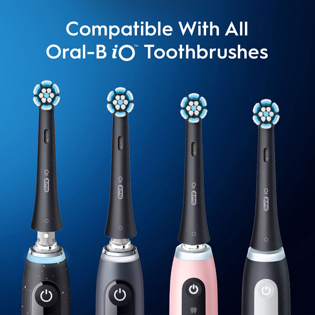 Oral-B iO Gentle Care iO kefefejek Fekete | HU_OB45390