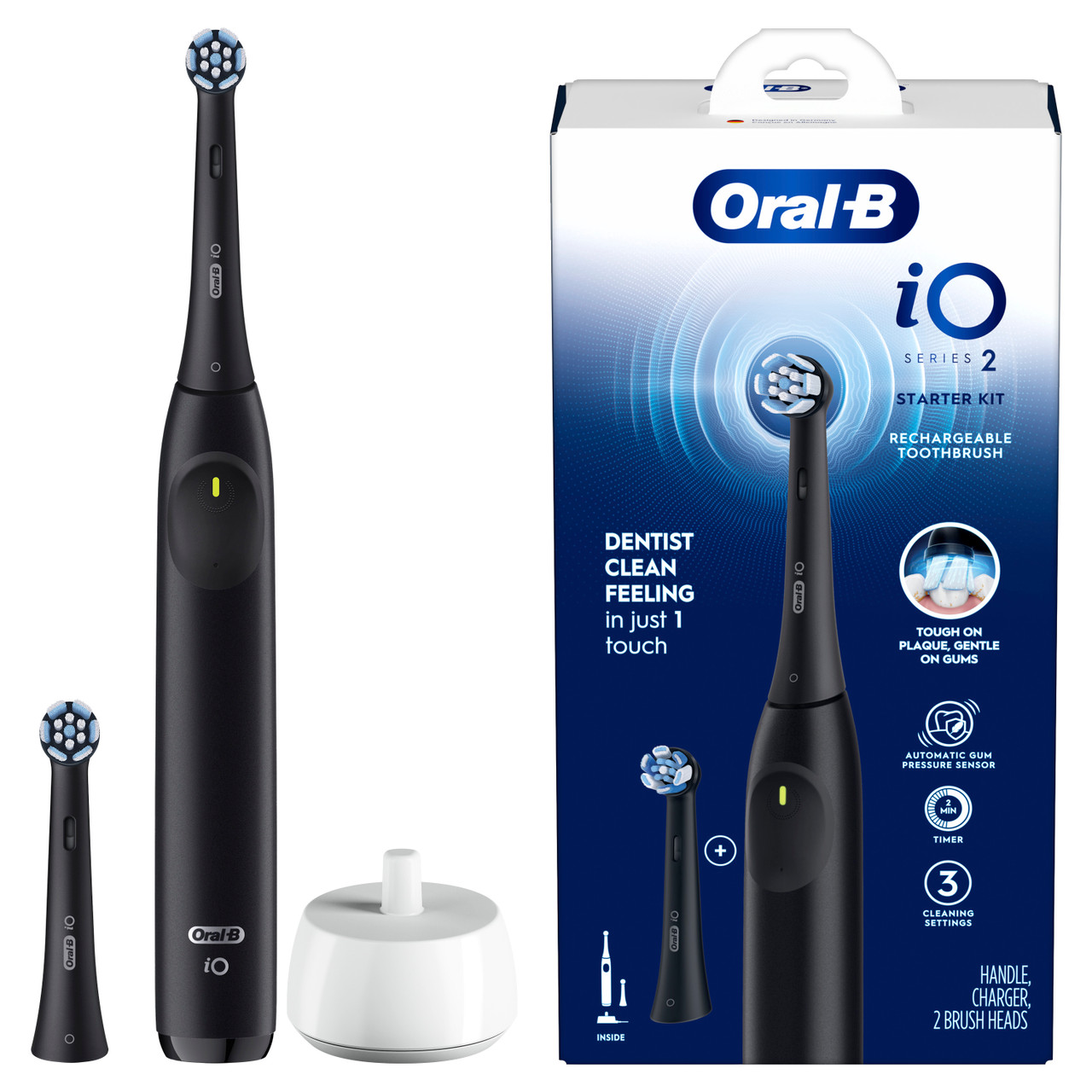 Oral-B iO Series 2 Rechargeable iO sorozat Fekete | HU_OB14525