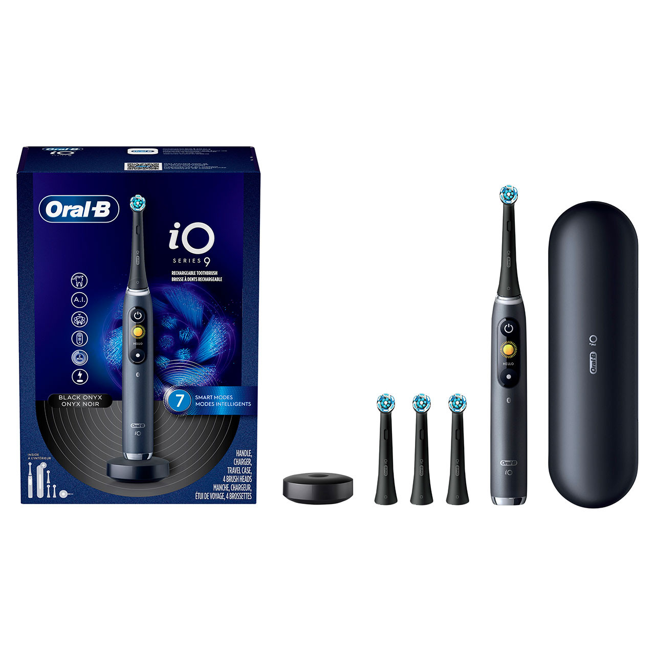 Oral-B iO Series 9 Rechargeable iO sorozat Fekete | HU_OB60816