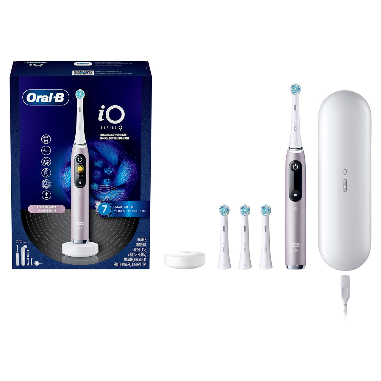 Oral-B iO Series 9 Rechargeable iO sorozat Rózsaszín | HU_OB37619